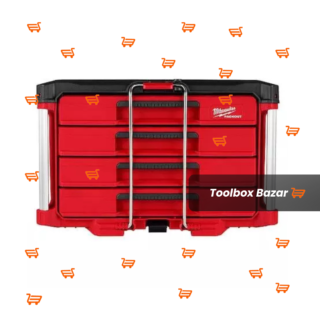 Milwaukee packout 4 drawer tool box