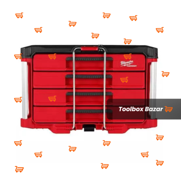 Milwaukee packout 4 drawer tool box