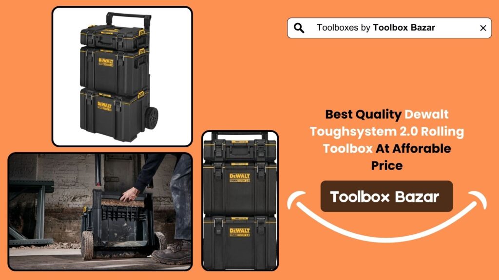 Dewalt Toughsystem 2.0 Rolling Toolbox 