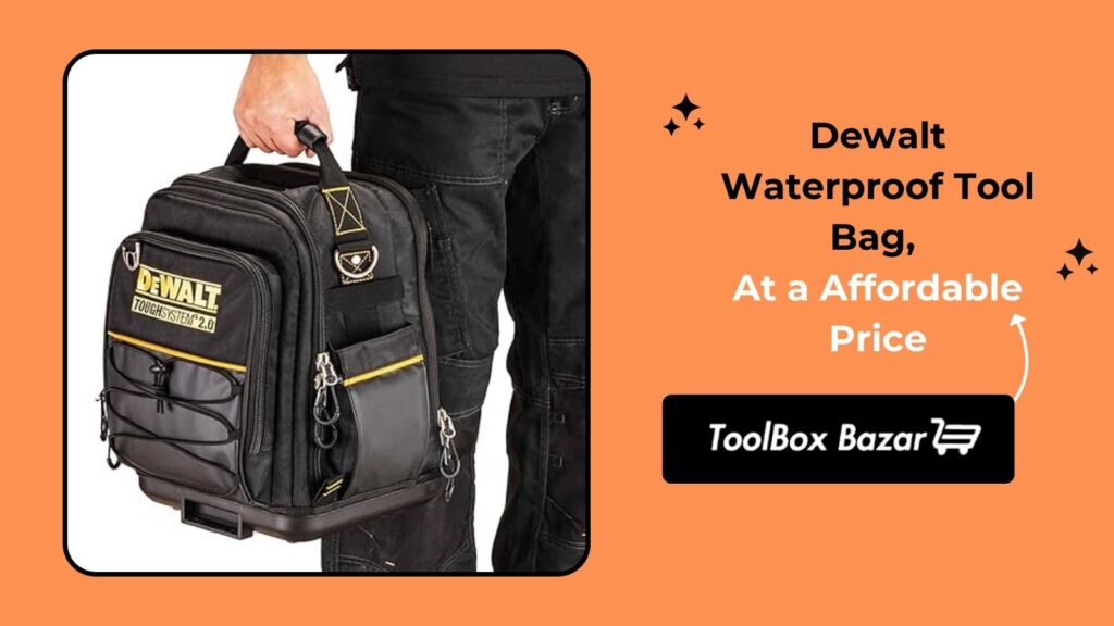 Dewalt Waterproof Tool Bag