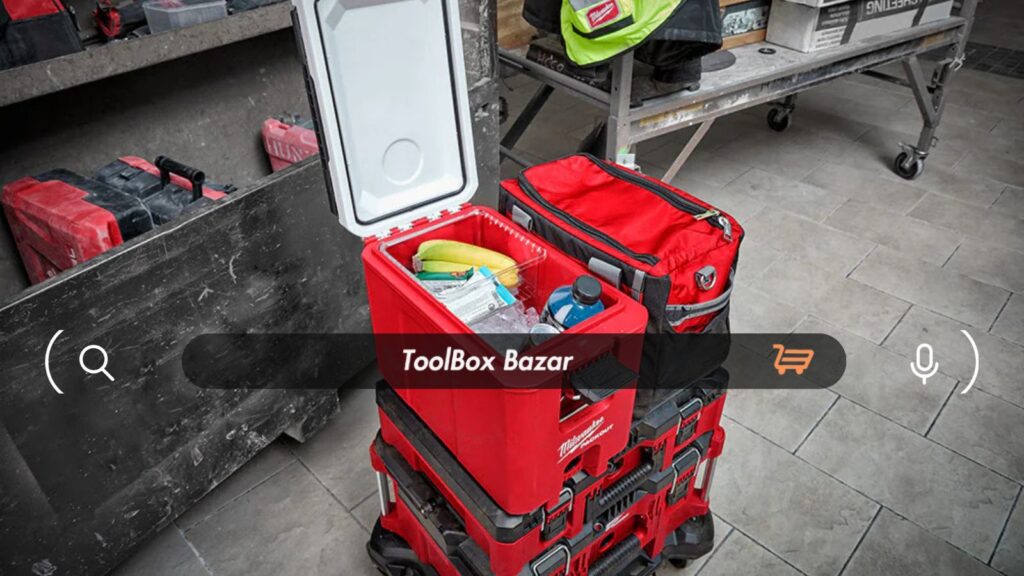 Milwaukee Cooler, Tumbler, Tool Bag and Organizer 