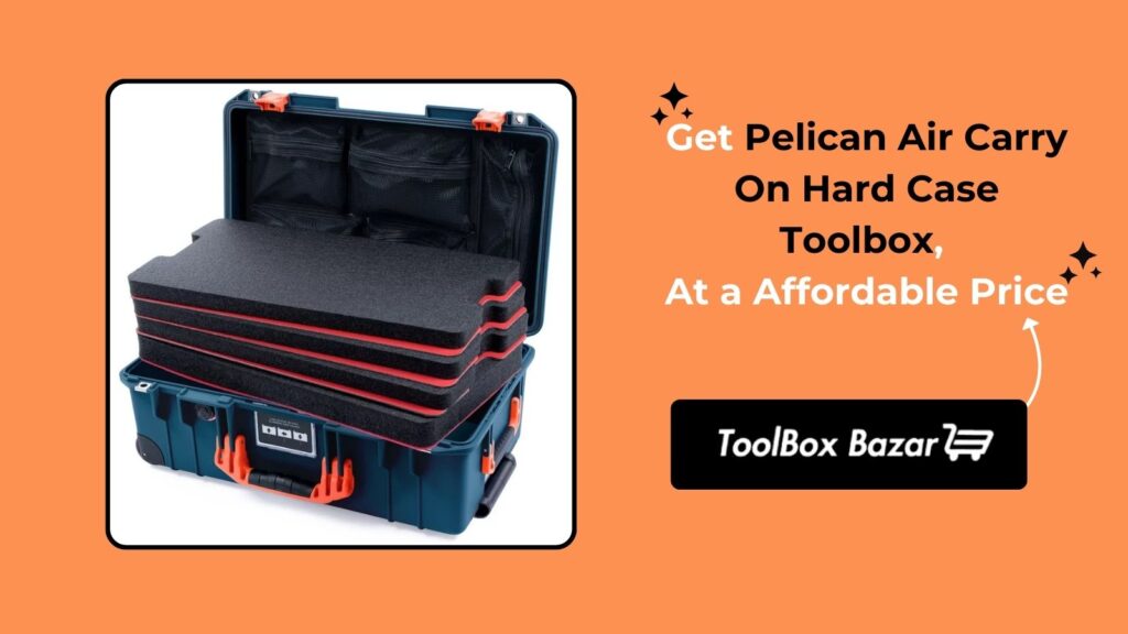 Pelican Air Carry On Hard Case Toolbox