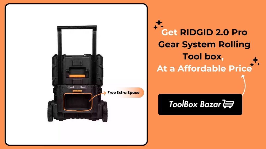 RIDGID 2.0 Pro Gear System Rolling Tool Box