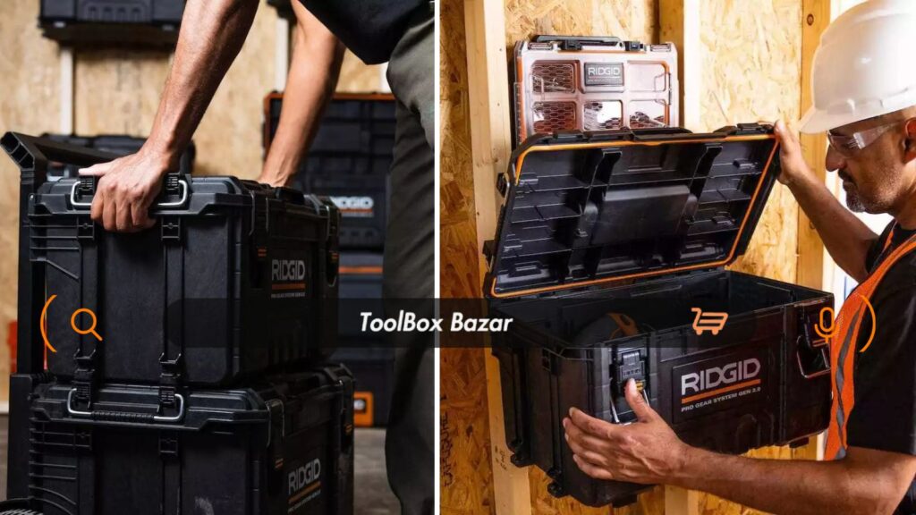 RIDGID Modular Tool Box Storage 